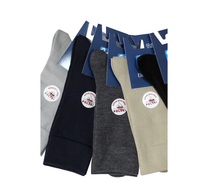 Hladké pánské ponožky ELEGANT