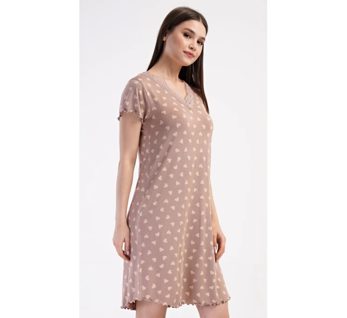 Dámská noční košile s krátkým rukávem model 21345616 - Vienetta