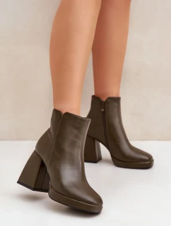 Boty na podpatku  model 204677 Step in style