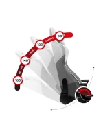 Herní židle Force model 21325964 White Mesh - Huzaro Herní židle Force model 21325964 White Mesh - Huzaro