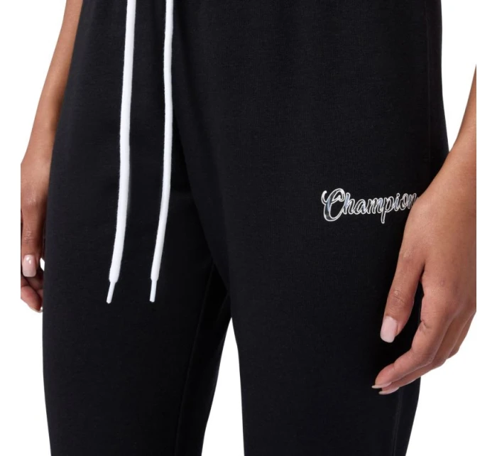 Dámské kalhoty s manžetami černé KK001 dámské model 21493641 - CHAMPION Dámské kalhoty s manžetami černé KK001 dámské model 21493641 - CHAMPION