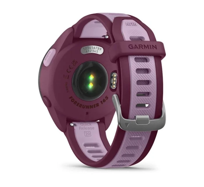 Sportovní hodinky Garmin Forerunner 165 Music AMOLED 43mm Berry Lilac