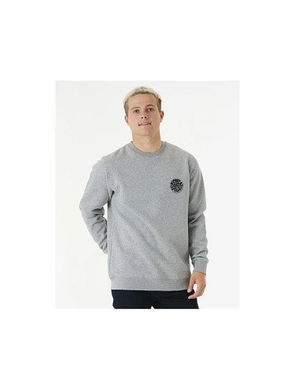 Mikina RIP CURL Wetsuit Icon Crew šedá pánská