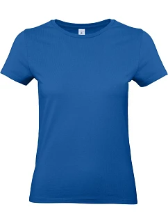 B&C #E190 /women Dámské tričko z těžké bavlny 01.004T royal blue