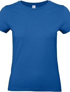 B&C #E190 /women Dámské tričko z těžké bavlny 01.004T royal blue