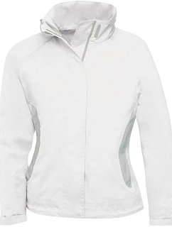 B&C Sparkling /women Dámská jachtařská bunda 01.0910 white/sky grey