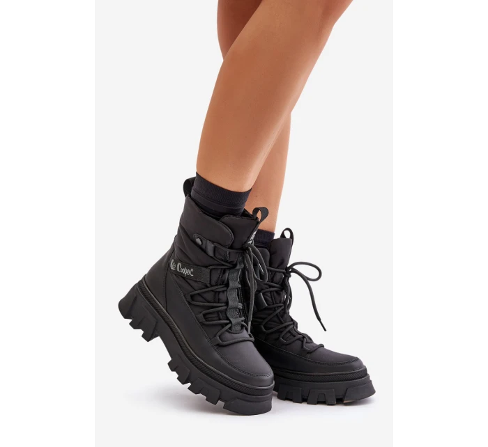 Dámské Sněhule Na Zip Lee Cooper LCJ-24-47-3144 Černé