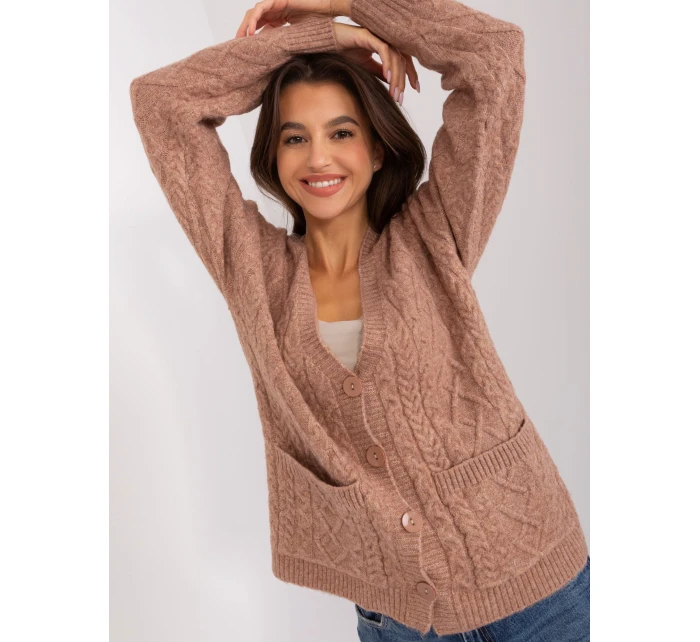 Jumper AT SW 2358.31 světle hnědá