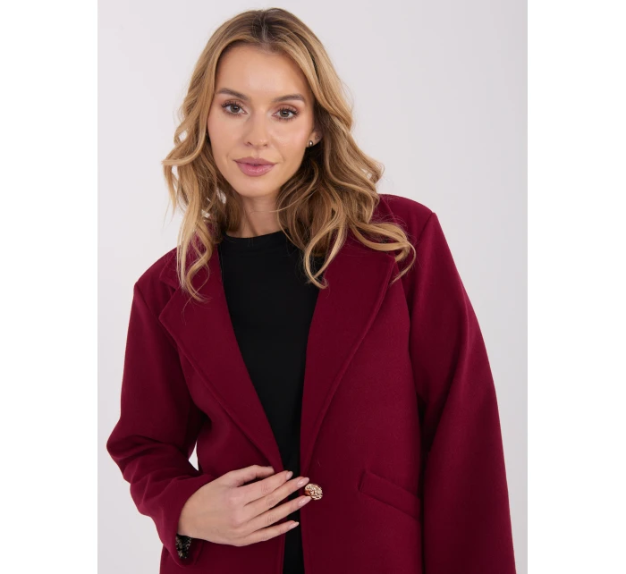 Płaszcz IT PL model 21782321 bordowy - FPrice