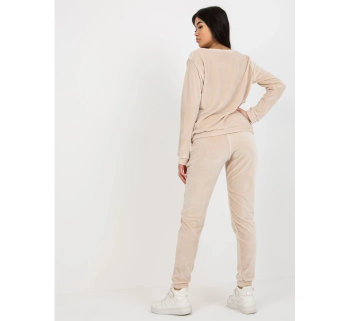 Dámská souprava RV KMPL model 17987389 světle béžová - FPrice Dámská souprava RV KMPL model 17987389 světle béžová - FPrice