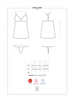 Elegantní košilka Chiccanta chemise - Obsessive Elegantní košilka Chiccanta chemise - Obsessive