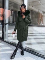 Dámská zimní bunda parka green Dstreet model 21971489 - FashionStreet