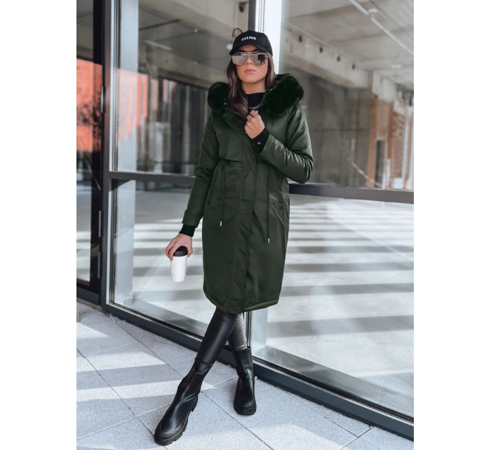 Dámská zimní bunda parka green Dstreet model 21971489 - FashionStreet