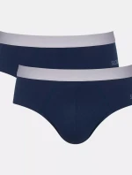 Pánské slipy GO ABC 2.0 Brief 2P - BLUE - modré 00RA - SLOGGI