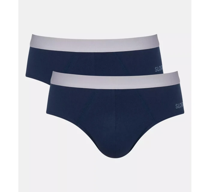 Pánské slipy GO ABC 2.0 Brief 2P - BLUE - modré 00RA - SLOGGI