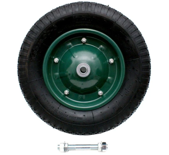 KOLEČKO TRAKAŘE PRO ZAHRADNÍ VOZÍK 38CM 4PR 4.00-8