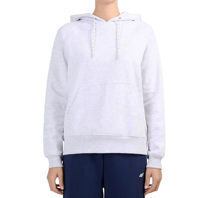 Dámská mikina 4F  light grey melange 4FWMM00TSWS 27M model 22089074 - Hikvision