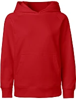 O Dětská mikina s kapucí z bio bavlny red model 22503580 - Neutral O Dětská mikina s kapucí z bio bavlny red model 22503580 - Neutral