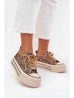 Dámské Tenisky Na Masivní Platformě Leopard model 21703636 - Boto Dámské Tenisky Na Masivní Platformě Leopard model 21703636 - Boto
