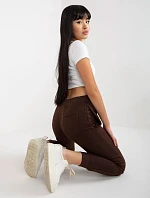 Dámské kalhoty TW SP 2003 kalhoty.02 tmavě hnědá - FPrice