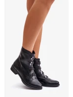 Zateplené Dámské Kotníkové Boty Na Zip Černé Evalith Zateplené Dámské Kotníkové Boty Na Zip Černé Evalith