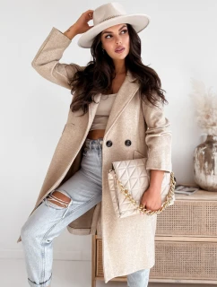 Dámský světle béžový kabát HARVEST FashionStreet TY3883