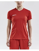 Craft Teamwear Squad Go Jersey Solid W Dámské sportovní tričko s výstřihem do V 82.5566 black Craft Teamwear Squad Go Jersey Solid W Dámské sportovní tričko s výstřihem do V 82.5566 black