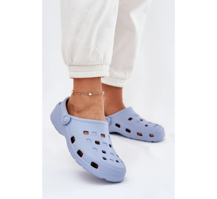 Dámské Pěnové Pantofle Modré model 21698074 - Boto Dámské Pěnové Pantofle Modré model 21698074 - Boto