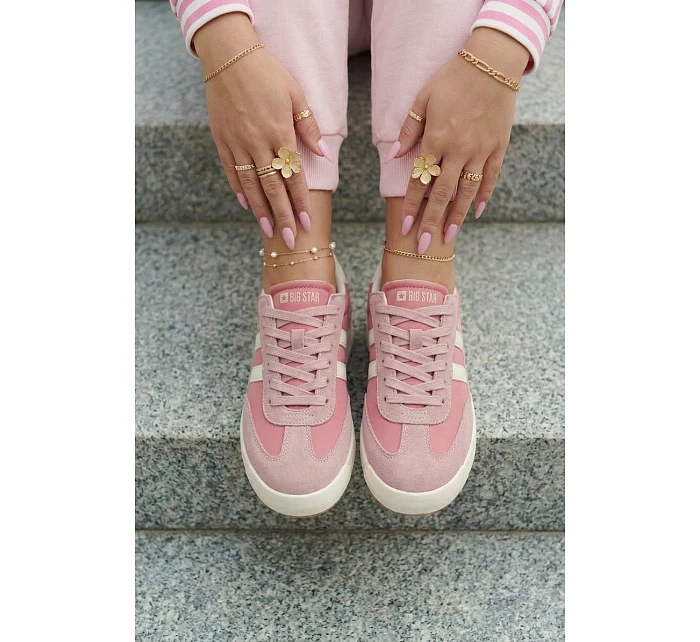 Dámské tenisky Big Star model 22073644 Růžové - Big Star Shoes