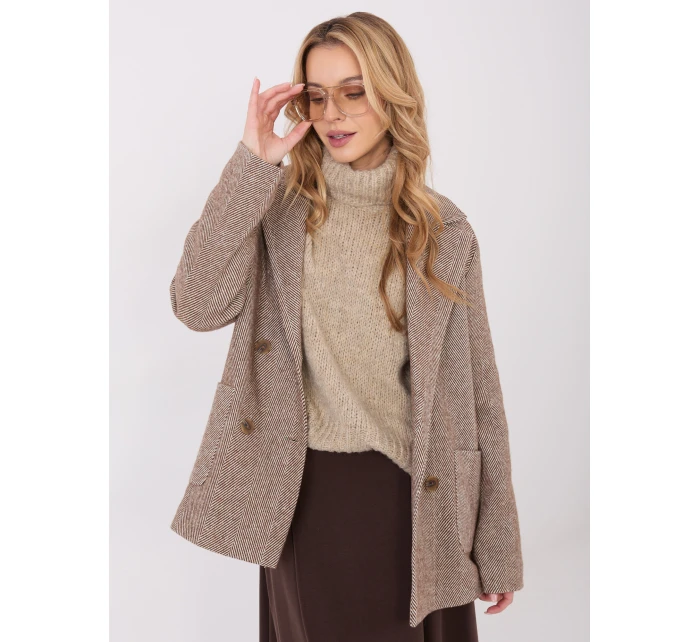 Bunda LK MA 510036.03 hnědá Bunda LK MA 510036.03 hnědá