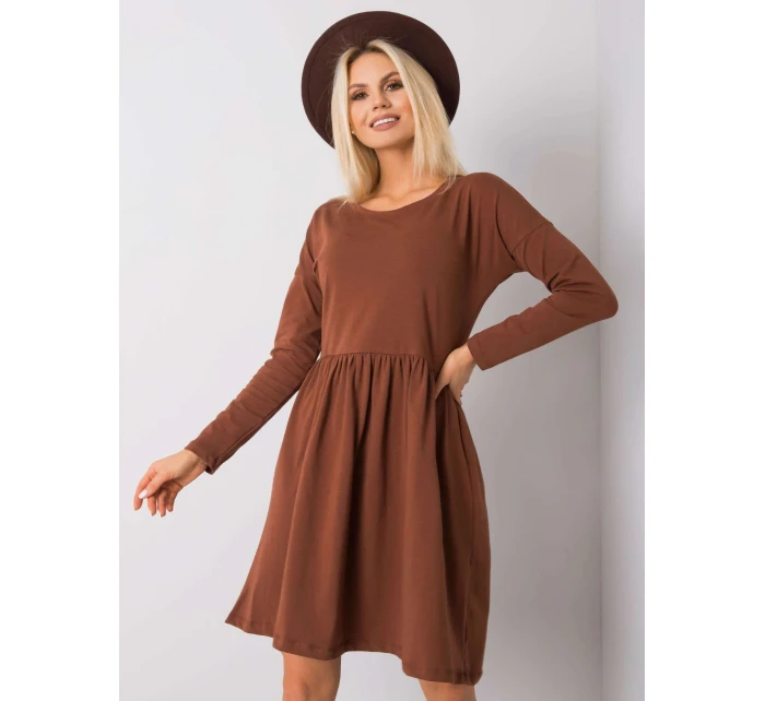 Šaty RV SK 5889.41P hnědá