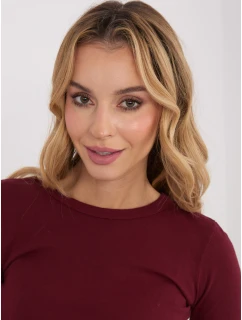 Bluzka WT BZ model 21875460 bordowy - FPrice