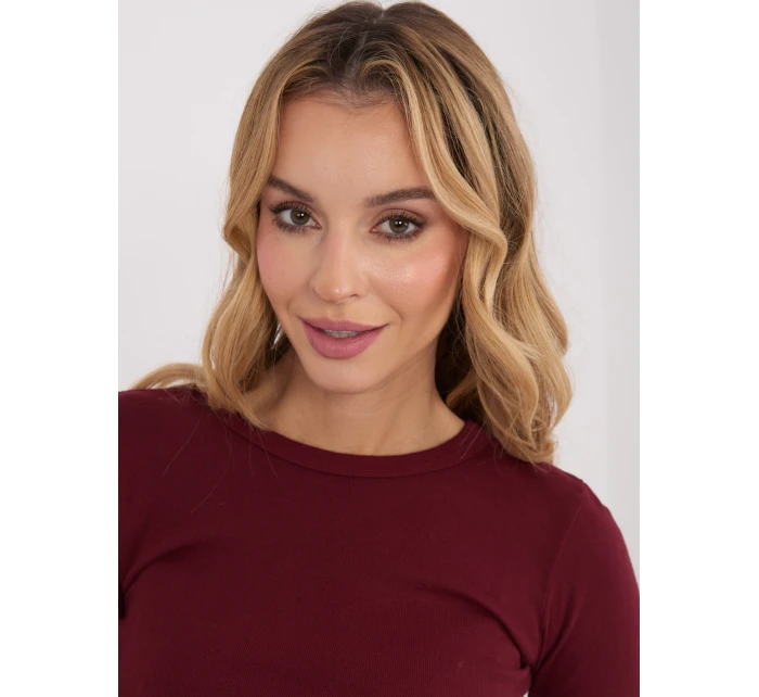 Bluzka WT BZ model 21875460 bordowy - FPrice