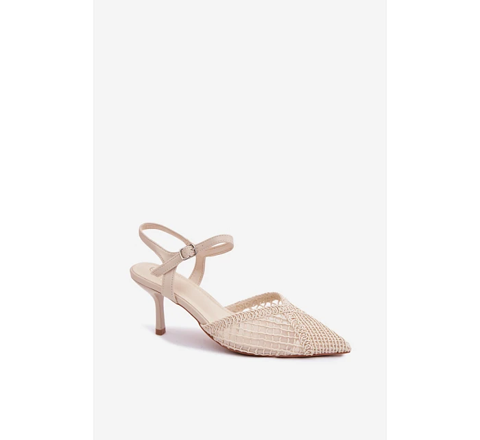 Sandály na podpatku  model 226509 Step in style