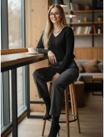 CANDIS dámský svetr černý FashionStreet MY1806