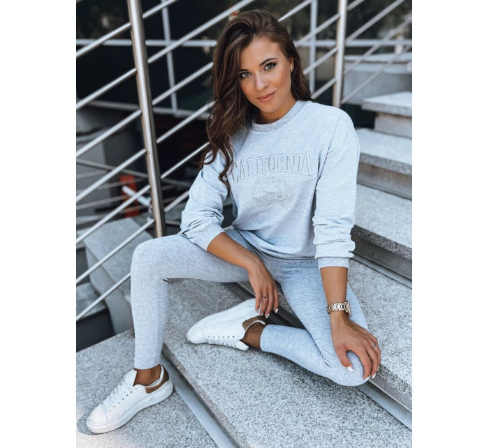 Dámské legíny CALIFORNIA TEAM šedé FashionStreet UY1708