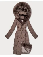 Damska kurtka zimowa z panelem model 21721918 - S'WEST Damska kurtka zimowa z panelem model 21721918 - S'WEST