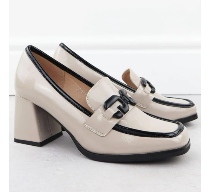 Potocki W SZ12553 WOL289B dámské boty na podpatku