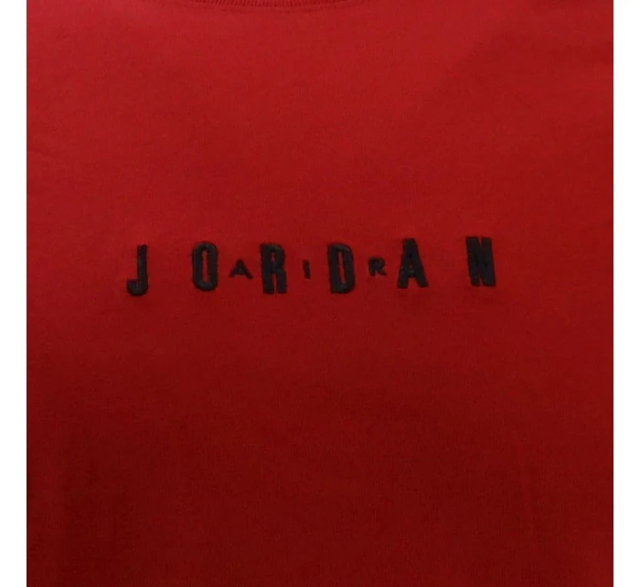 Pánské sportovní tričko Air Jordan Jumpman s výšivkou Air Crew Red - model 21932218 Pánské sportovní tričko Air Jordan Jumpman s výšivkou Air Crew Red - model 21932218