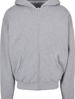 BY Mikina s kapucí z těžké bavlny "Ultra Heavy" 56.0 heather grey model 22433809 - Build your Brand