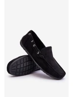 Mužské semišové návleky černé model 21625666 - Boto