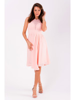 Dámské společenské šaty středně dlouhé růžové Růžová / S model 15043233 - EVA&#38;LOLA
