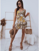 MADI ecru šaty FashionStreet EY1532 MADI ecru šaty FashionStreet EY1532