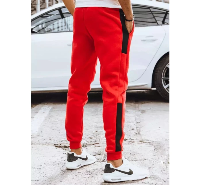 Pánské tepláky červené model 21964729 - Dstreet