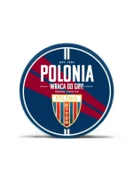 Hokejový puk Polonia Bytom Back to the Game BLU Ltd SREBKR-POWRB