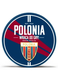 Hokejový puk Polonia Bytom Back to the Game BLU Ltd SREBKR-POWRB