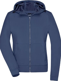 JN Dámská 2vrstvá softshellová bunda s kapucí 02. navy/navy model 22530559 - Daiber