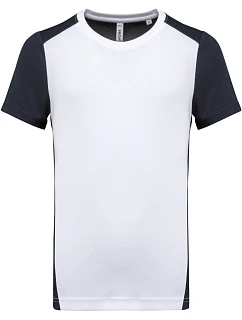PA Pánské kontrastní sportovní tričko 20. white/navy model 22448507 - Kariban ProAct
