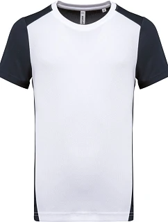 PA Pánské kontrastní sportovní tričko 20. white/navy model 22448507 - Kariban ProAct