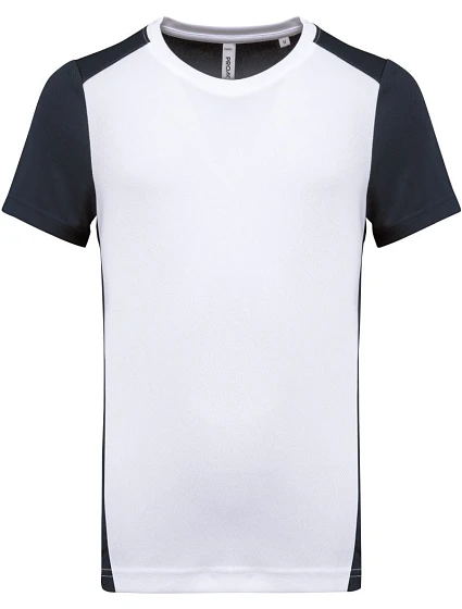 Kariban ProAct PA 4014 Pánské kontrastní sportovní tričko 20.4014 white/navy Kariban ProAct PA 4014 Pánské kontrastní sportovní tričko 20.4014 white/navy
